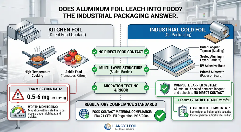 industrial cold foil food packaging migration guide