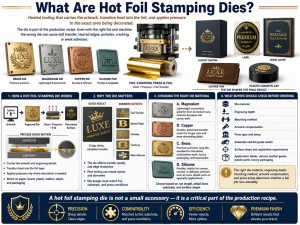 hot foil stamping dies