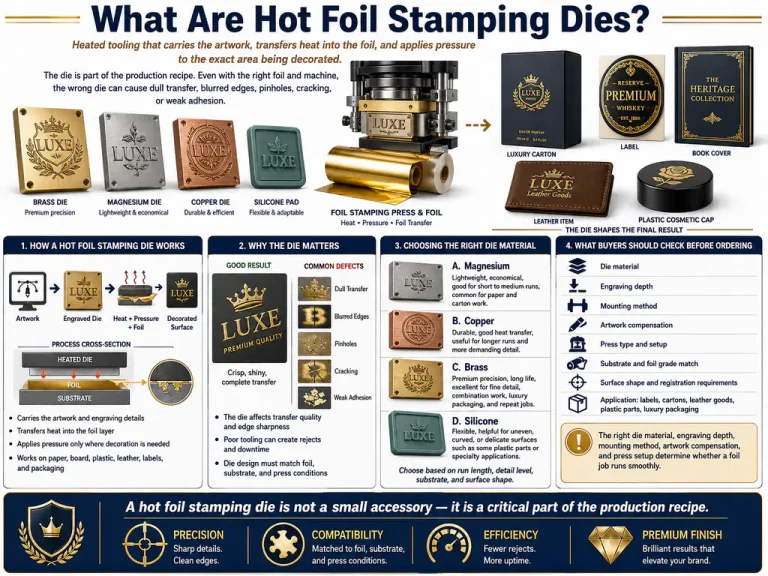 hot foil stamping dies