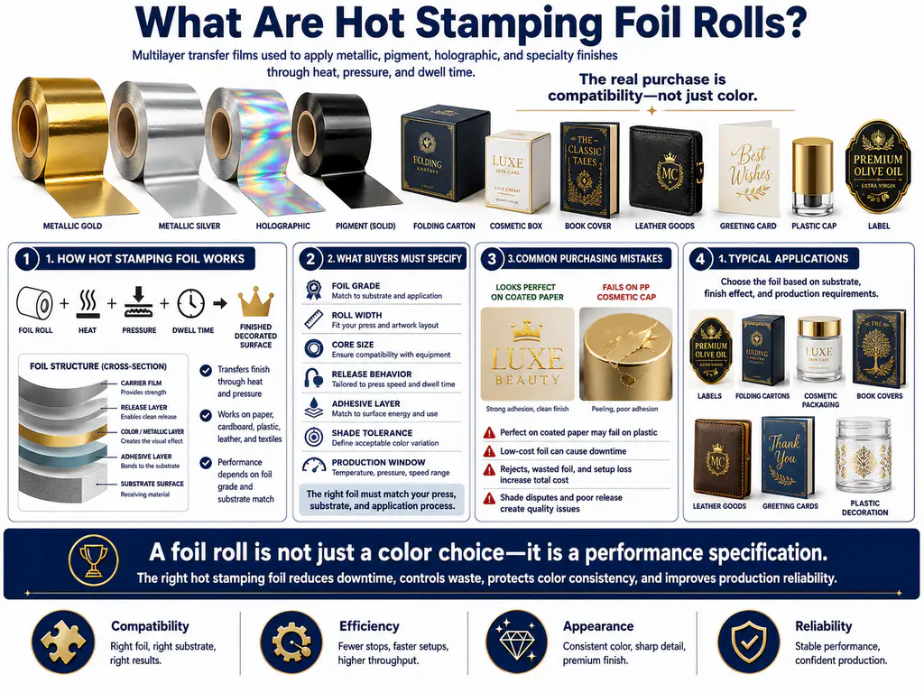 hot stamping foil rolls