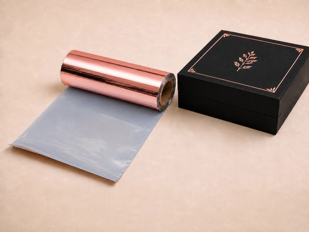 Home 18 rosegold stamping foil gift